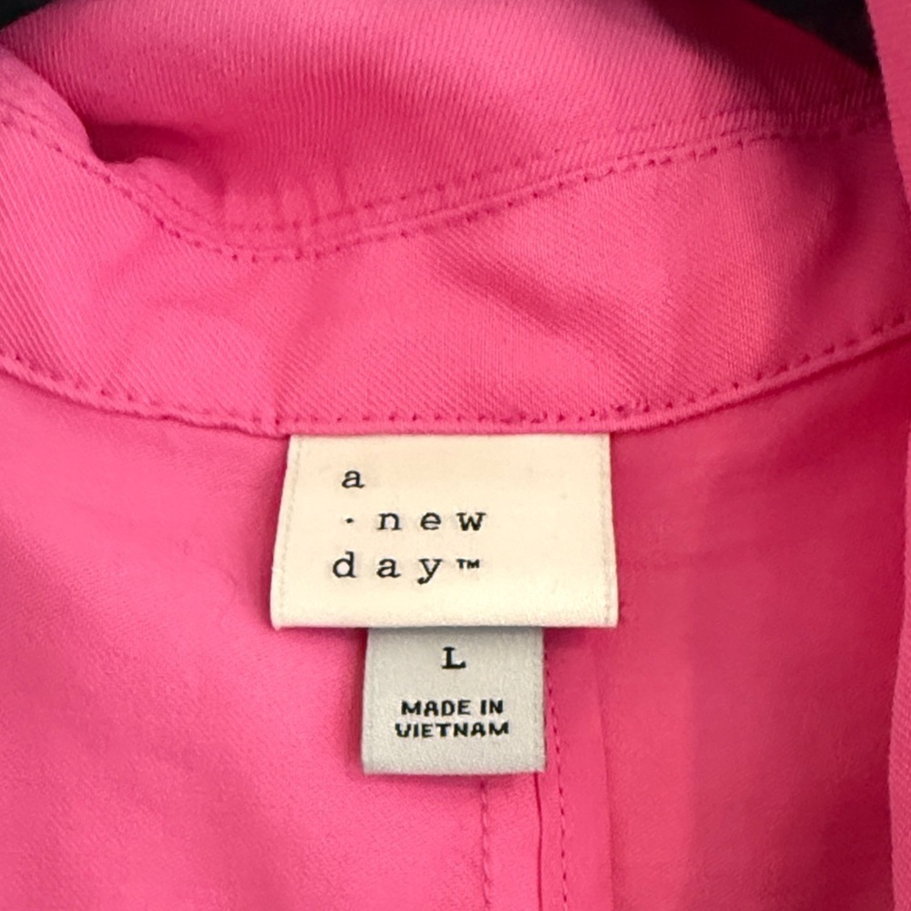 a new day Vibrant Pink Blazer - Picture 2 of 5